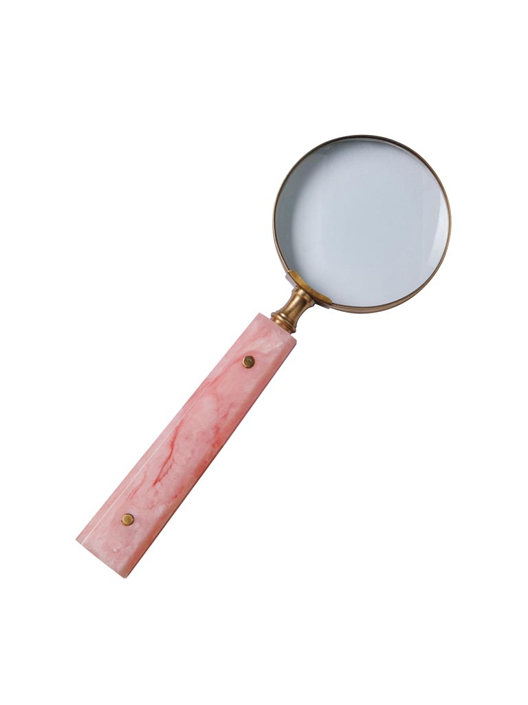 Magnifier with pink handle - 2