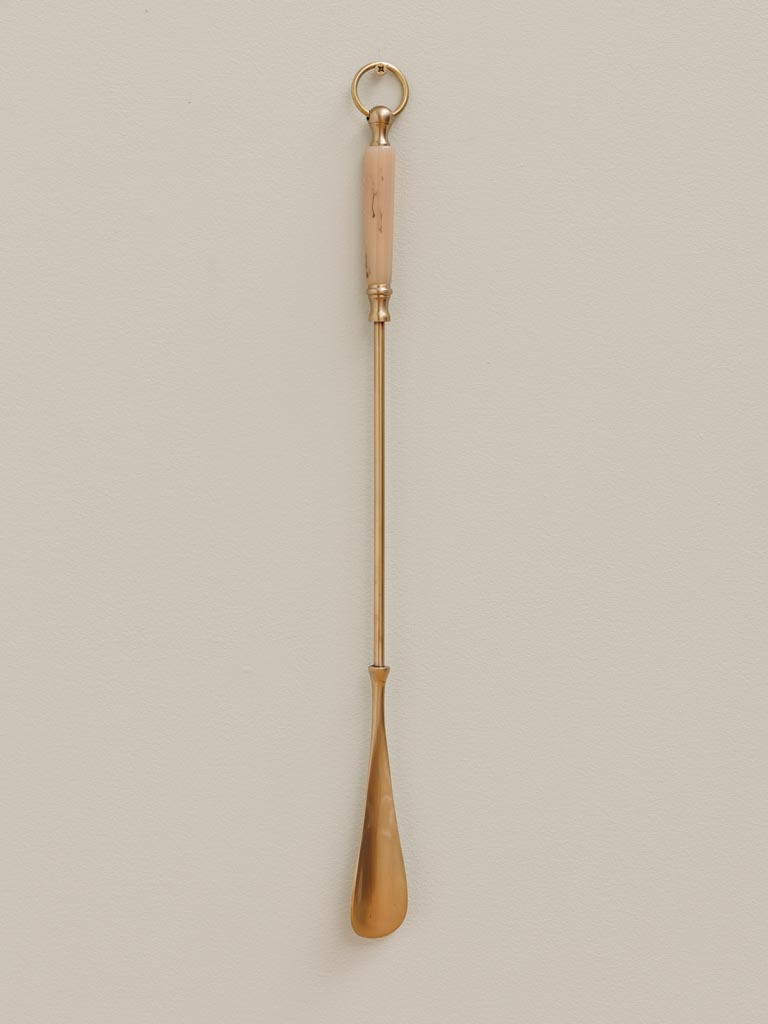Shoehorn in brass - 1