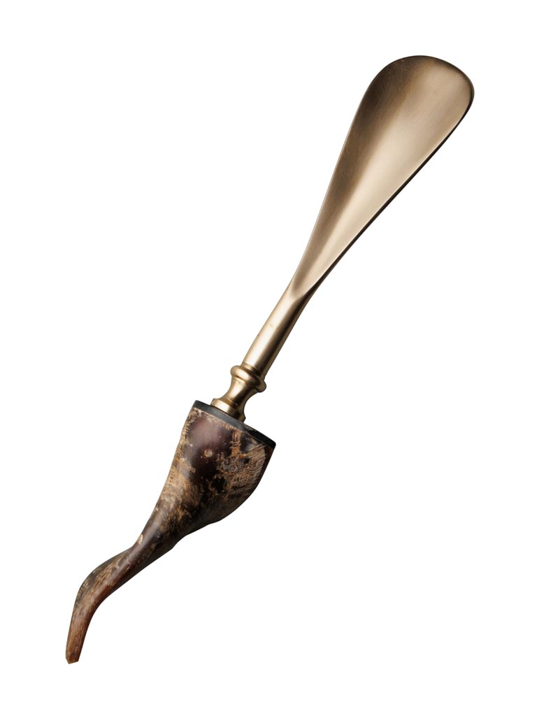 Shoehorn with horn handle - 2