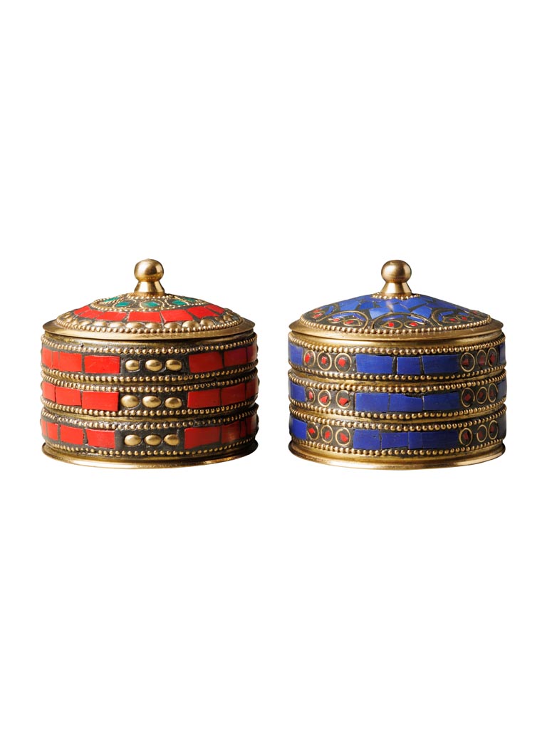 S/2 boxes with colored inserts - 4