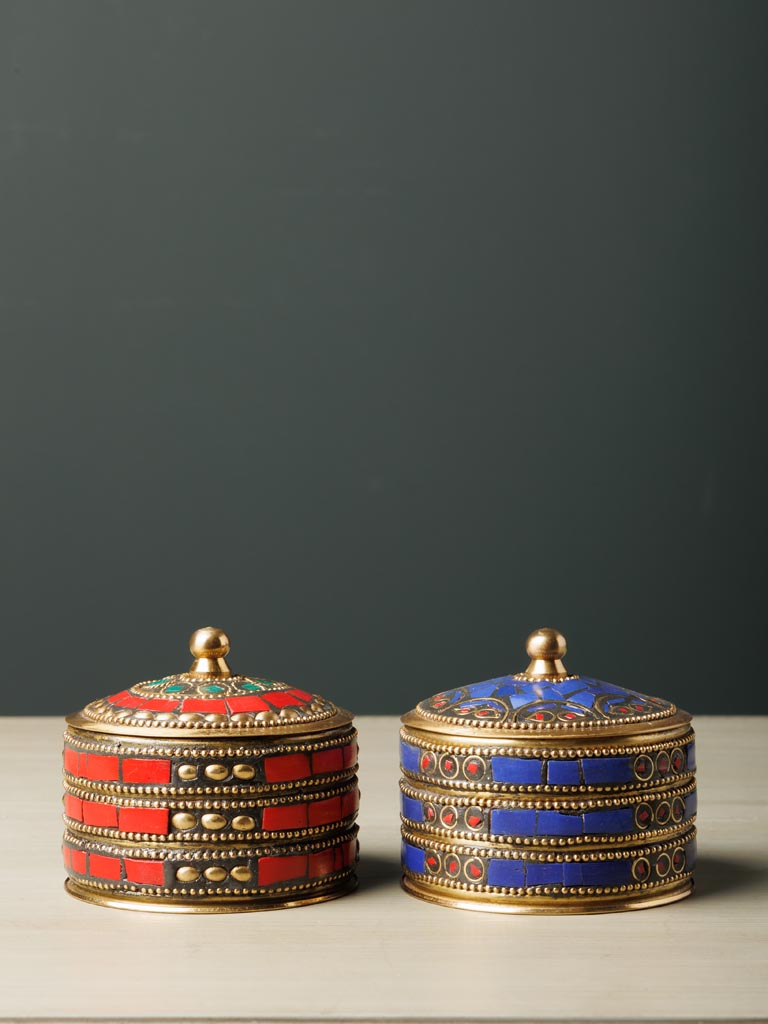 S/2 boxes with colored inserts - 1