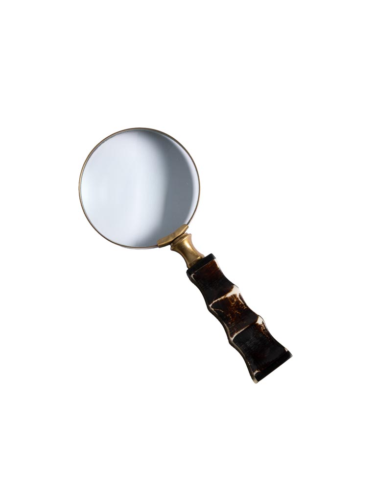 Magnifier with ethnic molded handle - 2