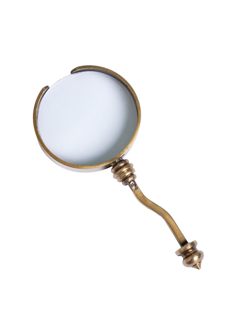 Small magnifier with twisted handle - 2