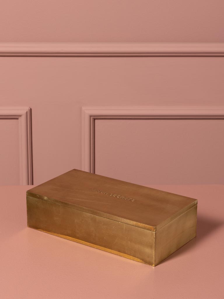 Boîte rectangulaire 'Minor secrets' - 1
