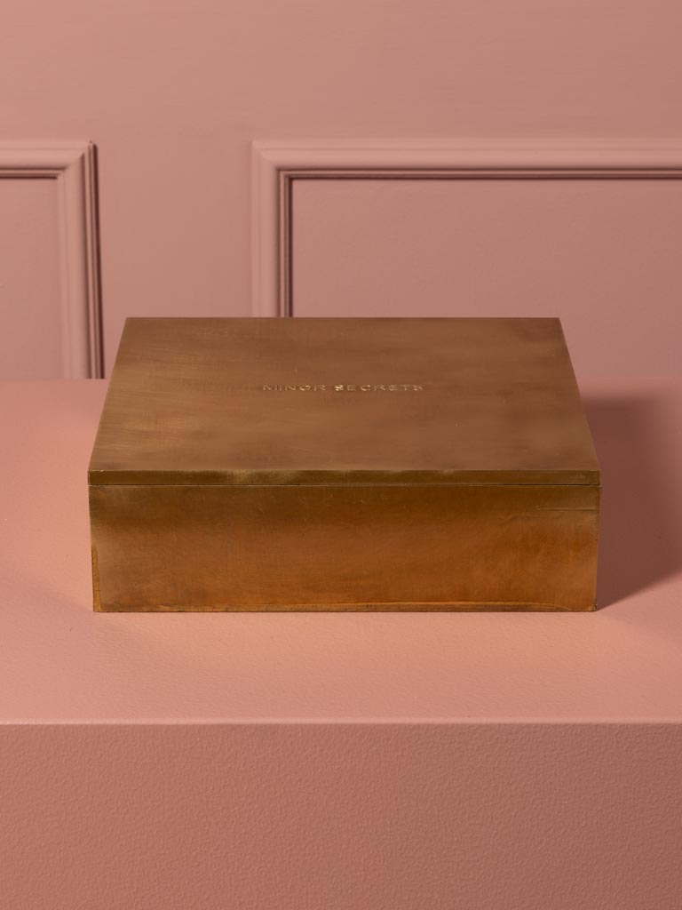 Boîte carrée 'Minor secrets' - 1