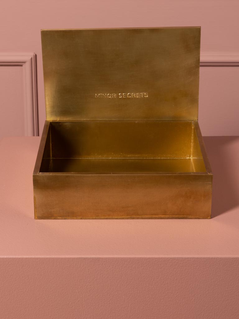Boîte carrée 'Minor secrets' - 5