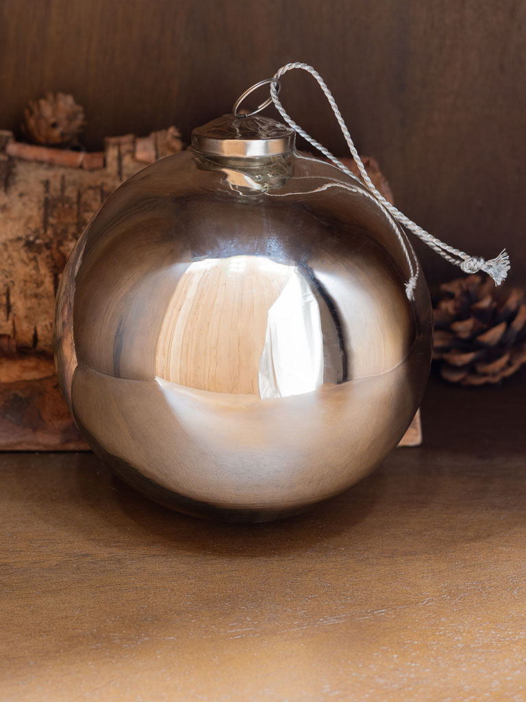Xmas ball silver - 1