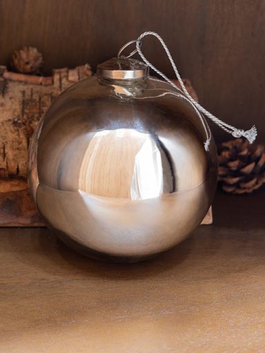 Xmas ball silver