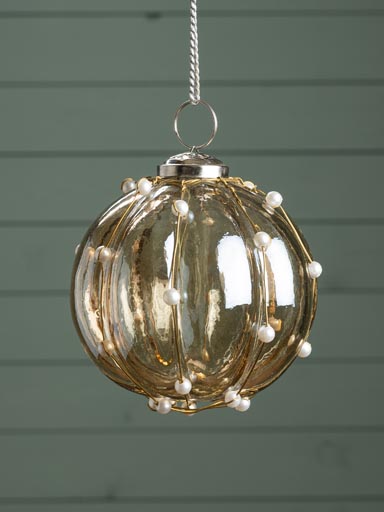 Xmas ball pearls Sissi