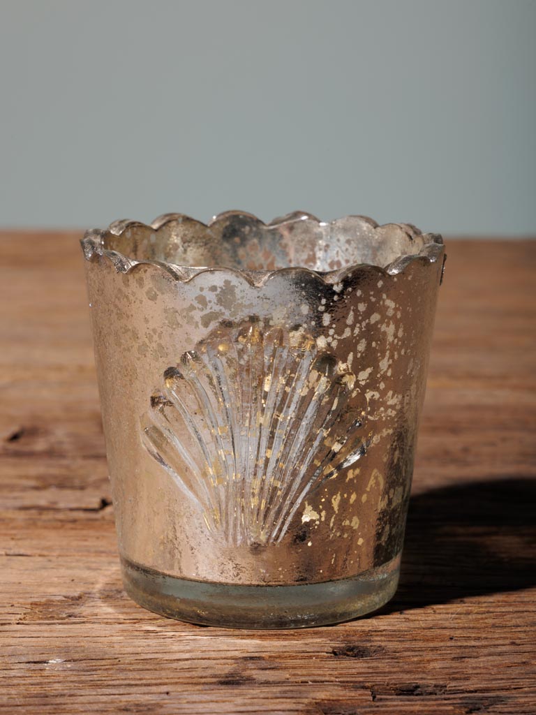 Mercury shell tealight holder - 4