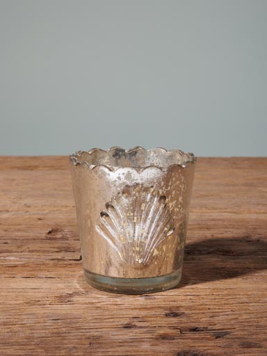 Mercury shell tealight holder