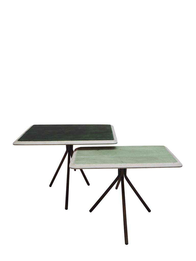 S/2 side tables green Rêverie - 2