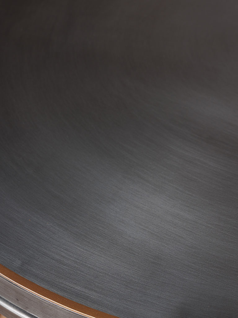 Table métal brossé Zen - 4