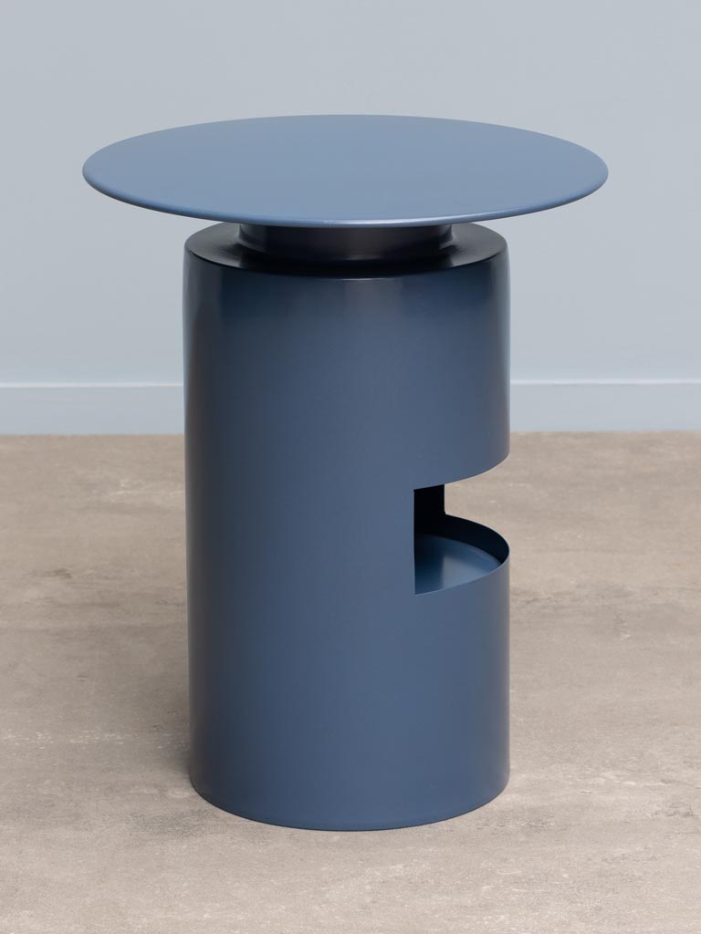 Table d'appoint bleue Shifumi - 4