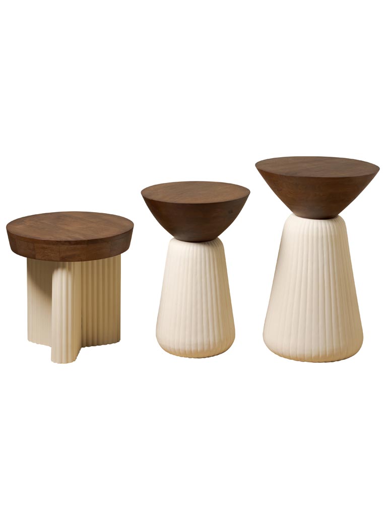 S/3 tables d'appoint Tribute - 4