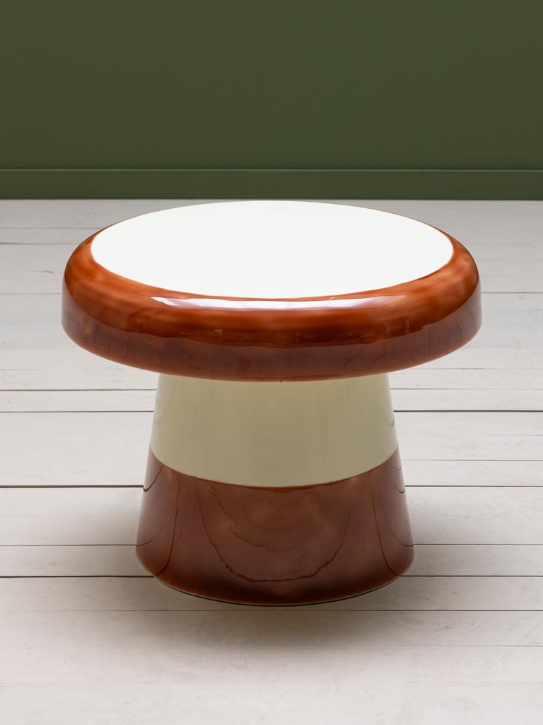 S/2 tables basses écru rouille Shiitake - 4