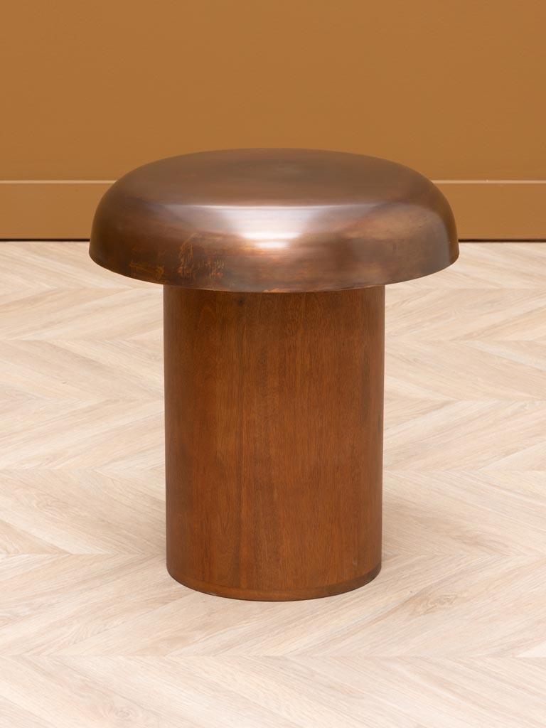 S/2 tables d'appoint  top cuivré Orma - 5