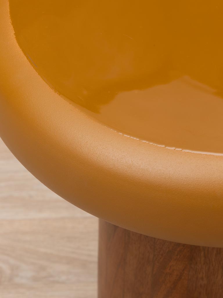 S/2 tables d'appoints top moutarde Humus - 6