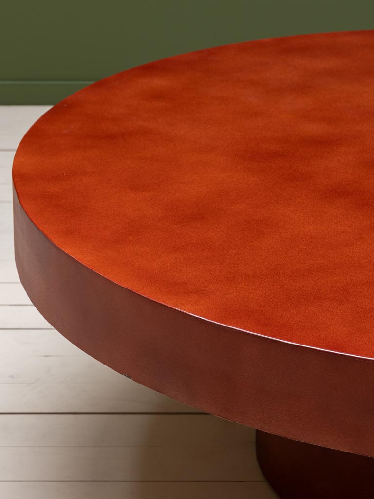 Table basse mat & plateau laqué Grenade - 3