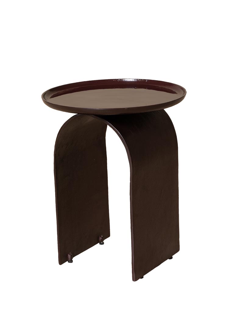 Table d'appoint base U Amarante - 2