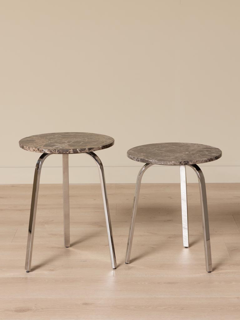 Petite table d'appoint trépied Tobacco - 3