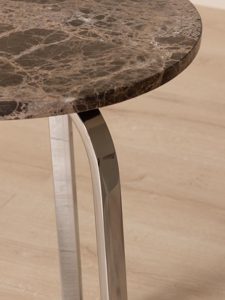 Petite table d'appoint trépied Tobacco - 4