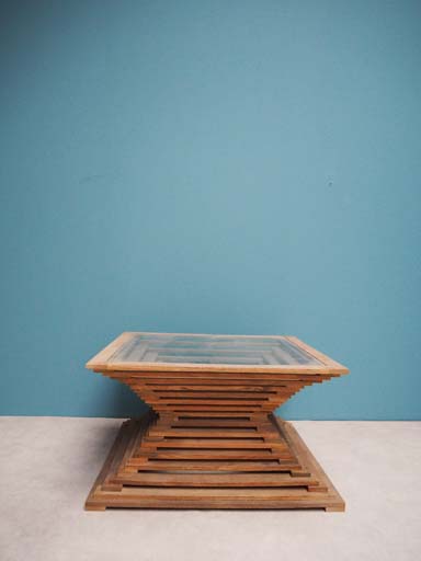 Wooden coffee table 