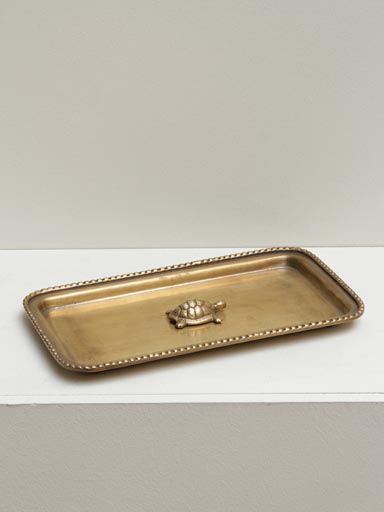 Small tray with turtle