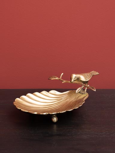 Bird on branch trinket tray