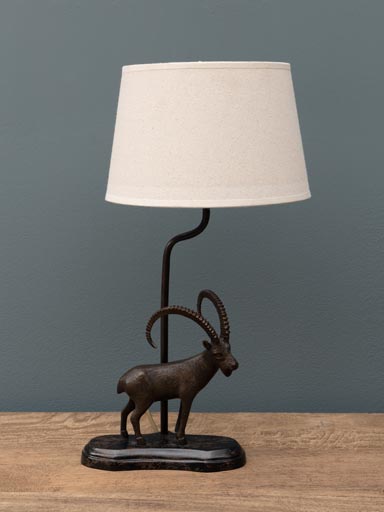 Lamp Ram with classic shade (Lampkap inbegrepen)