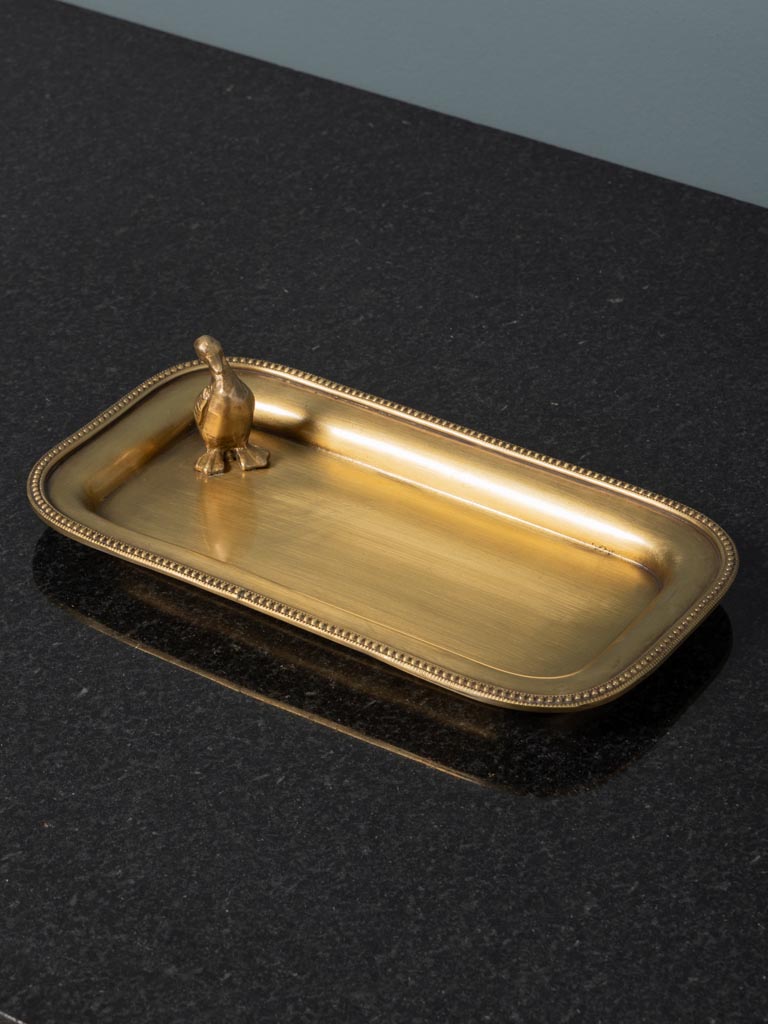 Trinket tray with duck - 6