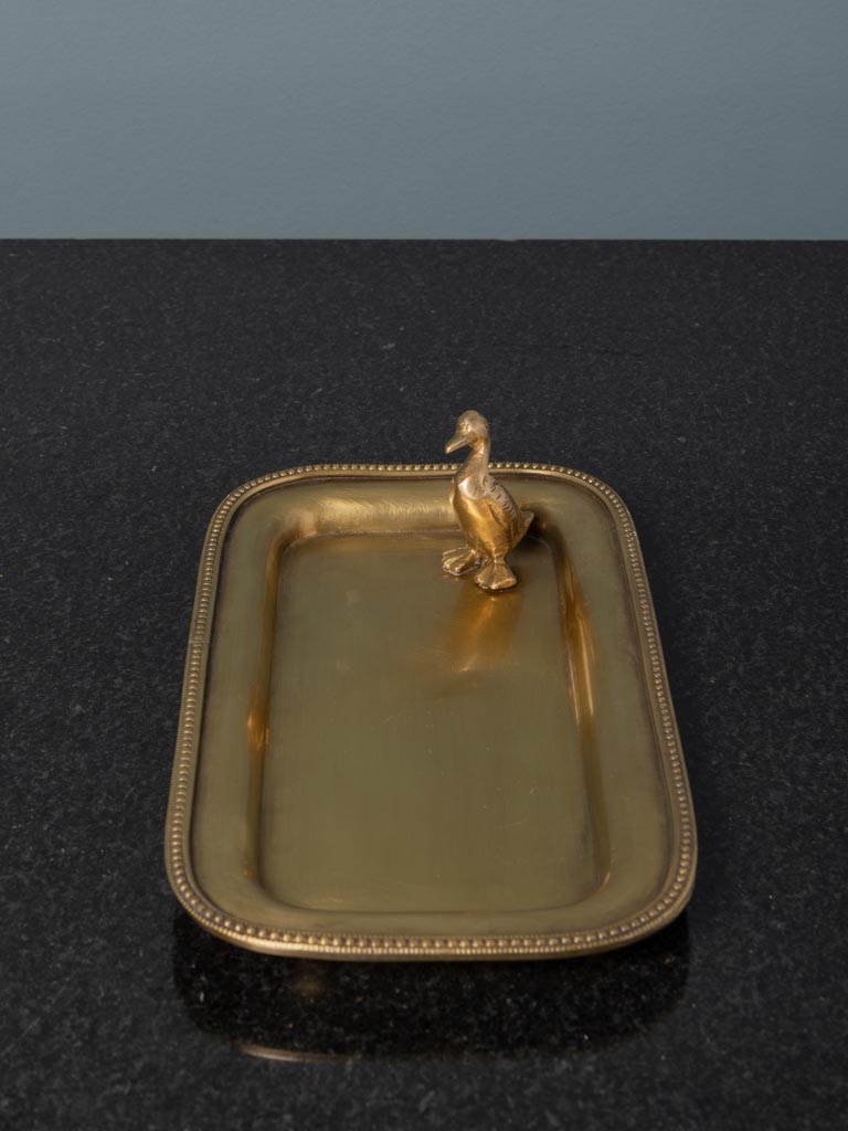 Trinket tray with duck - 5