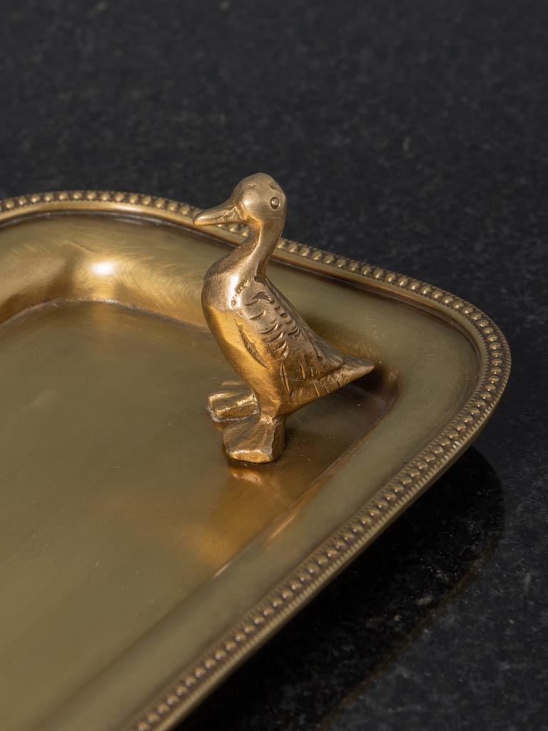 Trinket tray with duck - 7