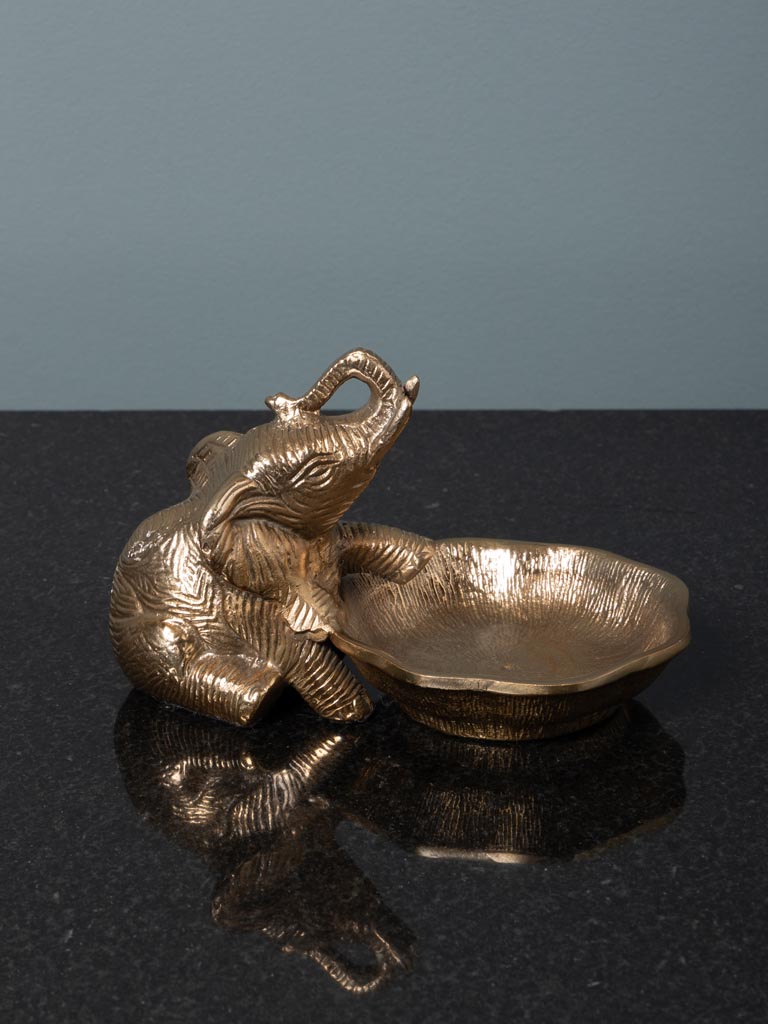 Small elephant trinket tray - 3