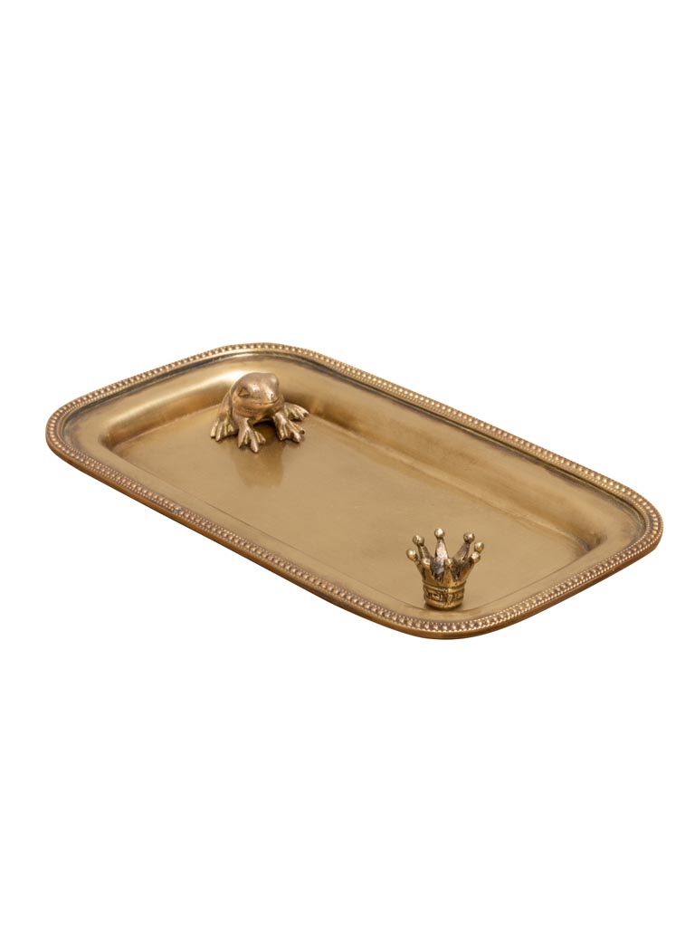 Tray with frog and crown - 3