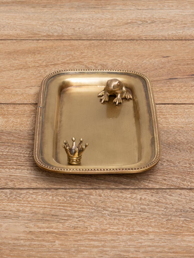 Tray with frog and crown - 5