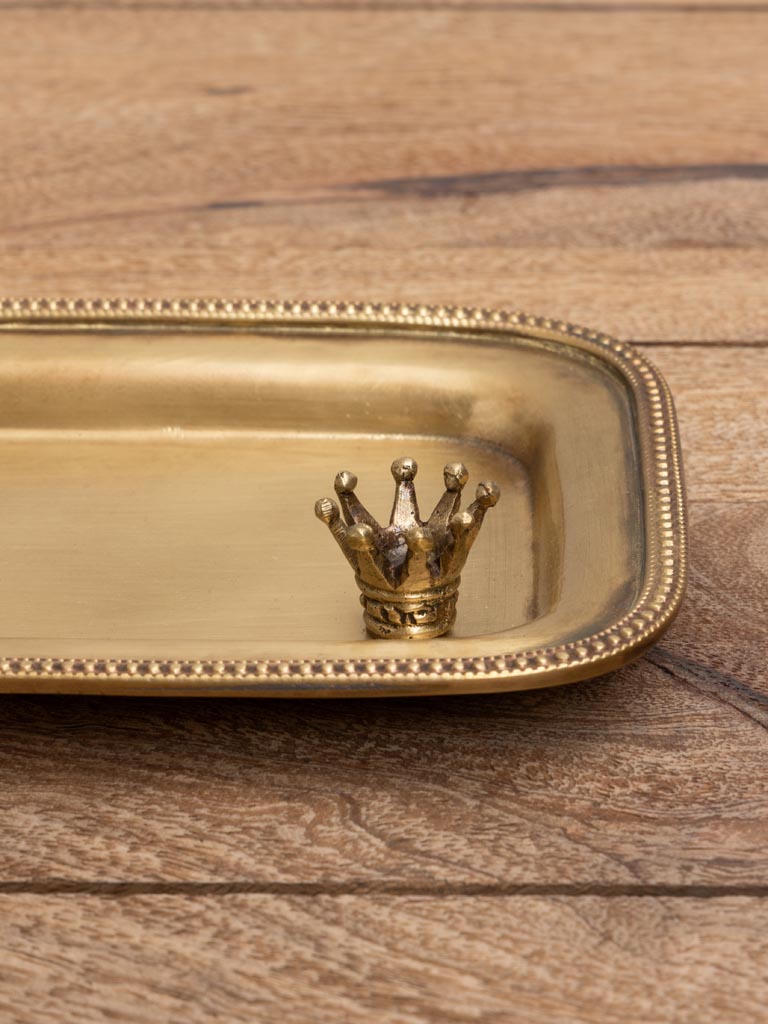 Tray with frog and crown - 2