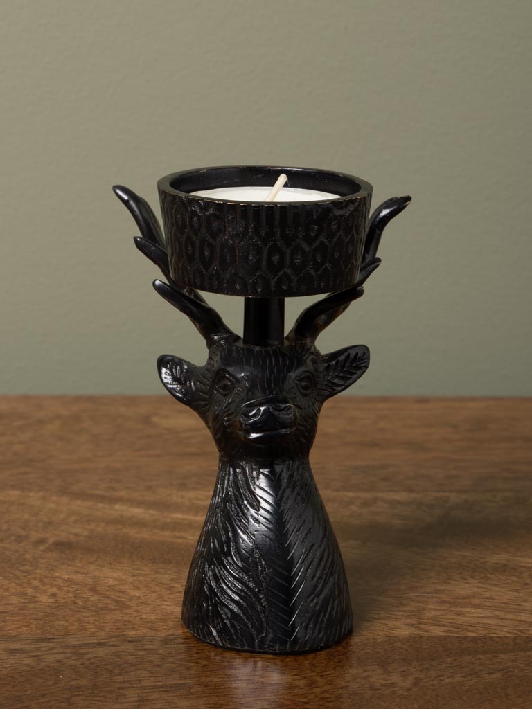 Deer head tealight holder - 5