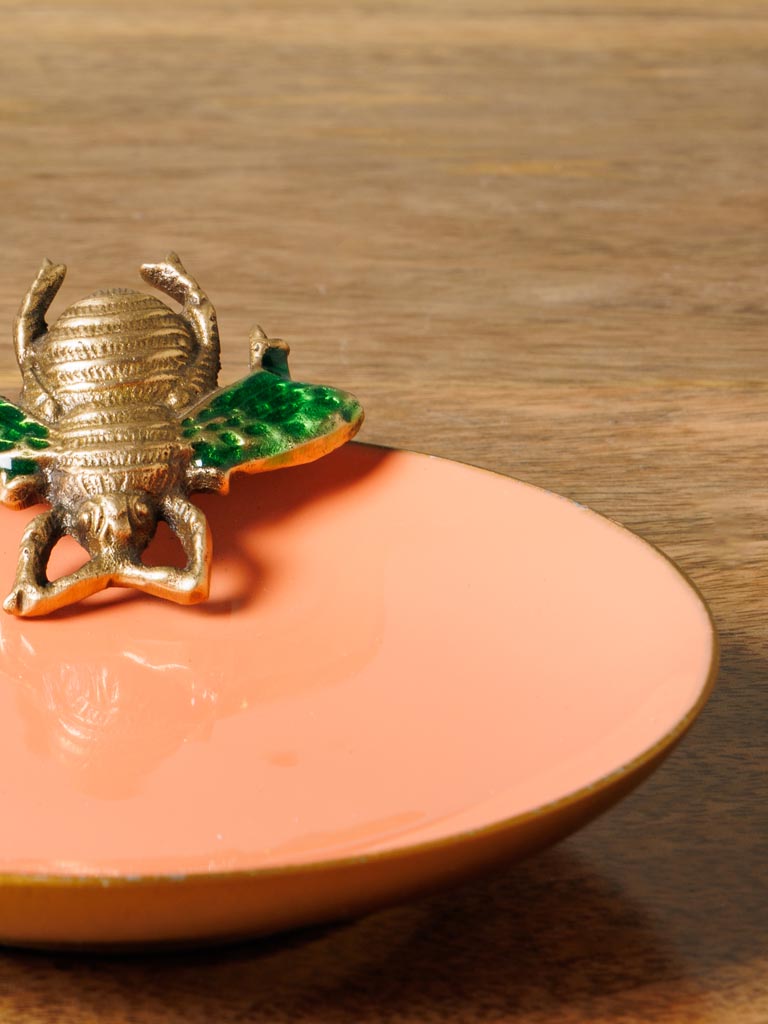Enamel trinket tray Bee - 3