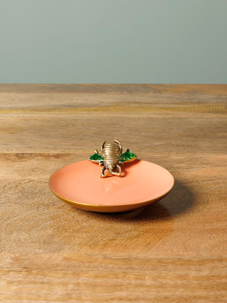 Enamel trinket tray Bee - 4