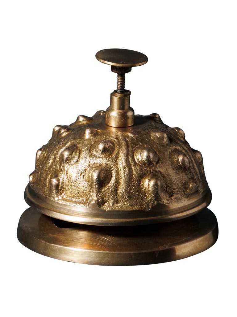 Golden desk bell Urchin - 2