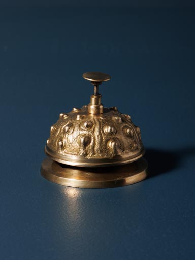 Golden desk bell Urchin