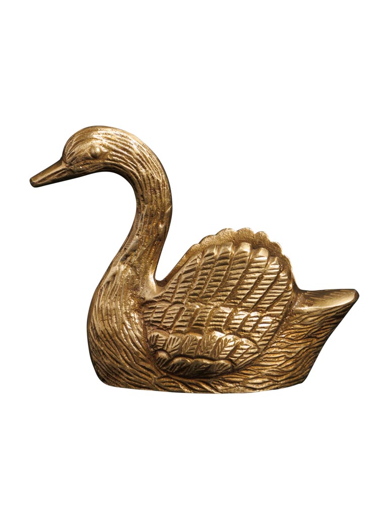 Trinket bowl golden Swan - 2
