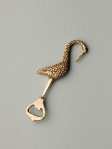 Flamingo bottle opener