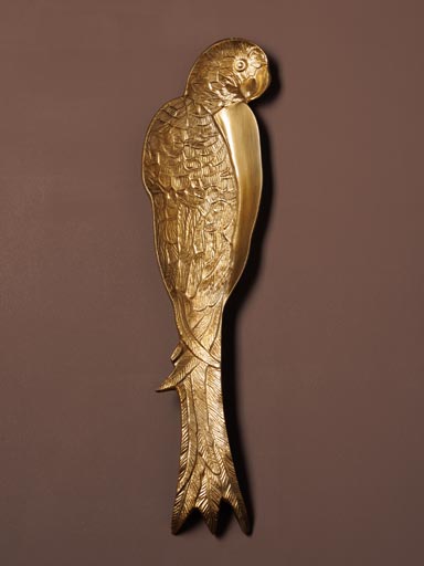 Golden parrot dish