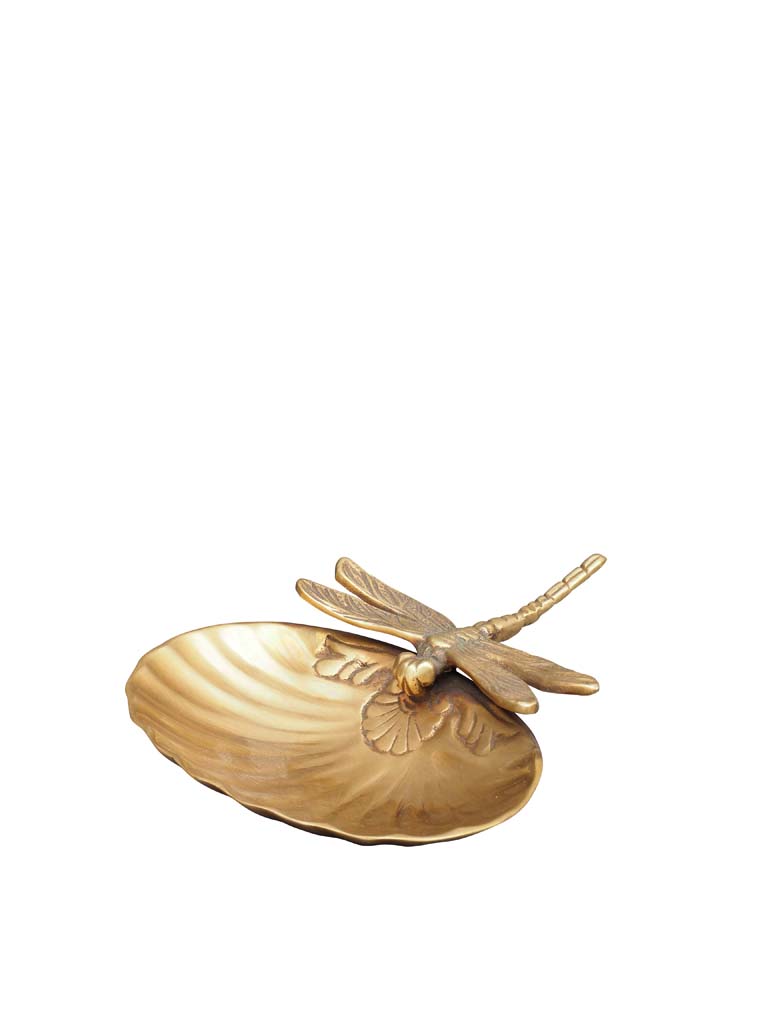 Dragonfly tray brass finish - 2