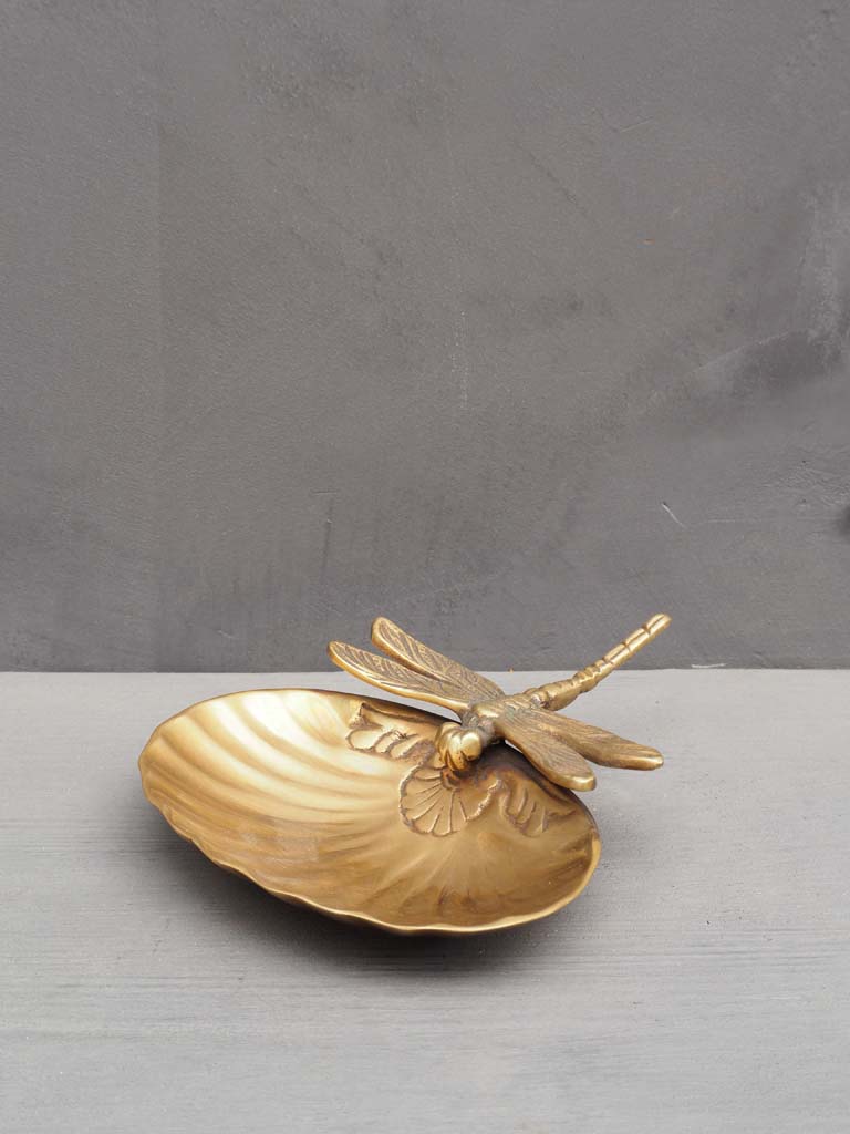 Dragonfly tray brass finish - 1