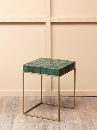 Table d'appoint verte Porto