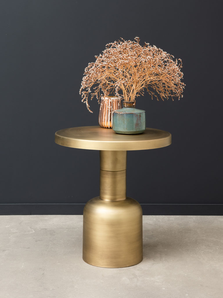 Side table antique gold Mitika - 1