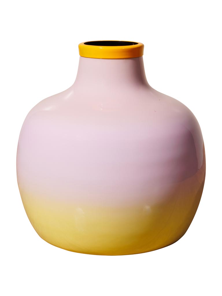 Vase tie and dye pastel moyen - 2